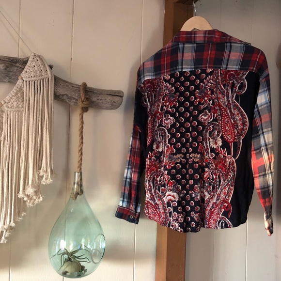 Party in the Back Plaid Shirt - Picture 8 of 8